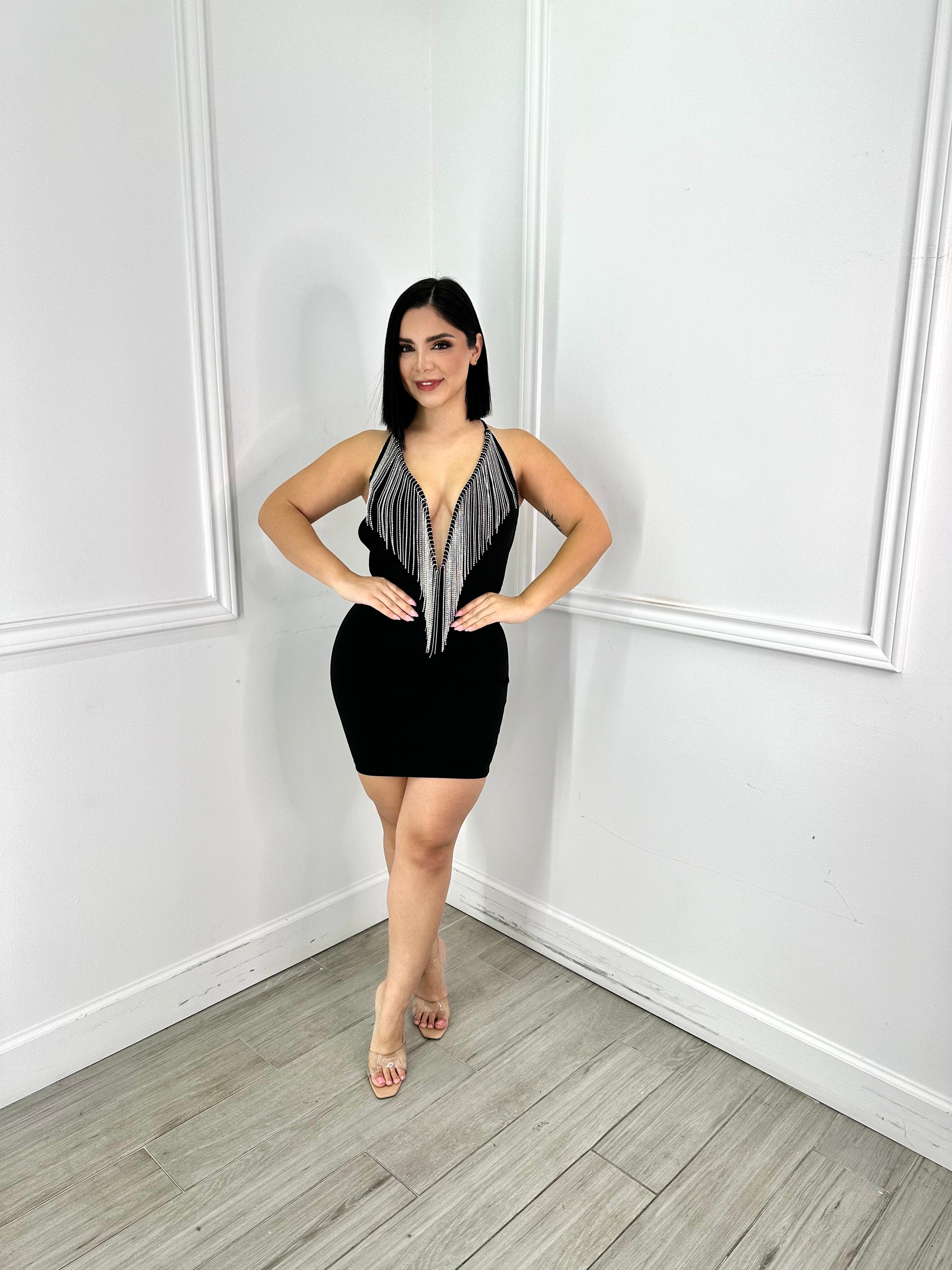 Black Fringe Dress Cutie Collection1 Black Fringe Dress Cutie Collection1